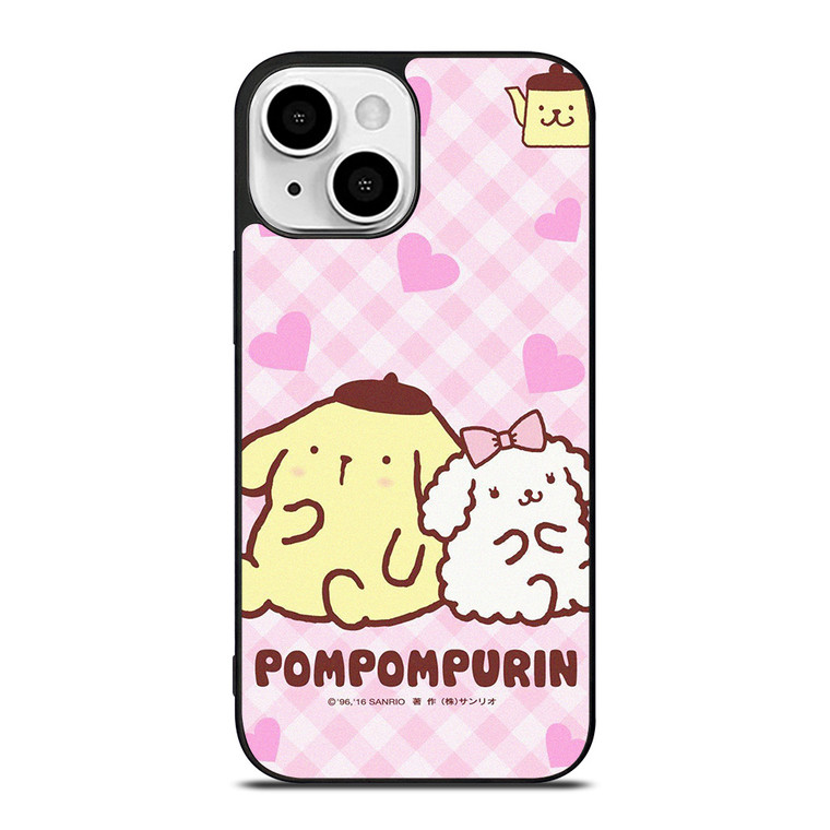 POMPOMPURIN PINK ANIME iPhone 13 Mini Case Cover