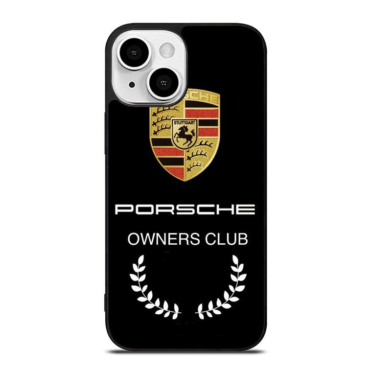 PORSCHE OWNERS CLUB LOGO iPhone 13 Mini Case Cover PORSCHE OWNERS CLUB LOGO iPhone 13 Mini Case Cover