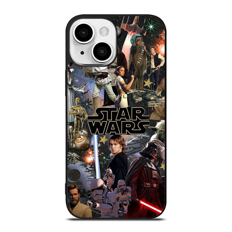 STAR WARS CHARACTERS COLLAGE iPhone 13 Mini Case Cover