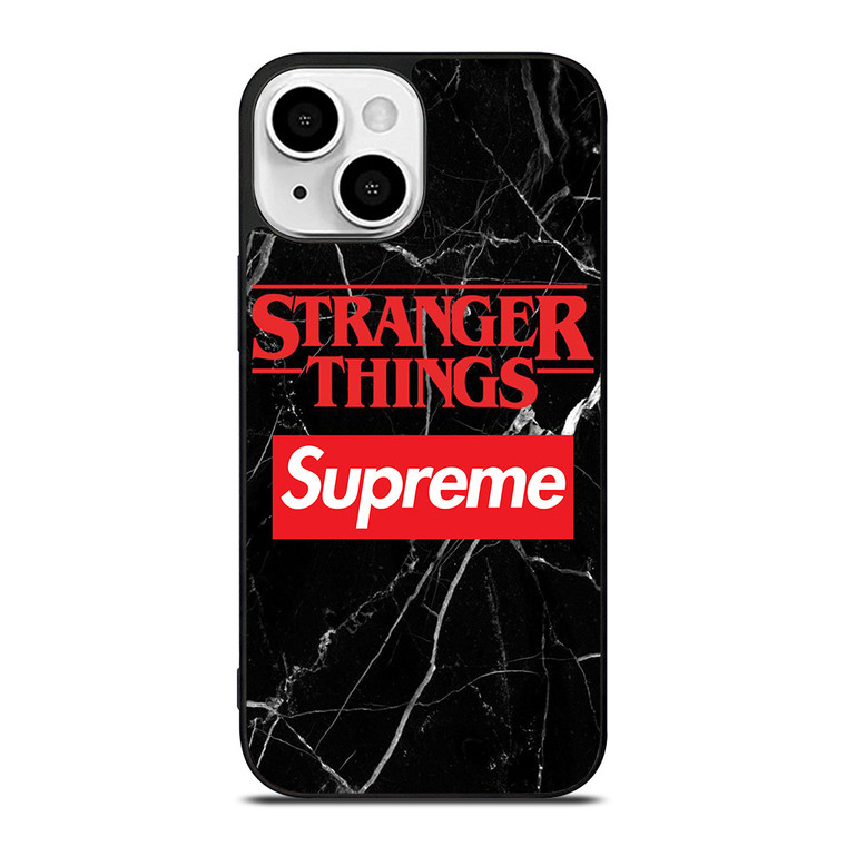 STRANGER THINGS X SUPREME LOGO iPhone 13 Mini Case Cover