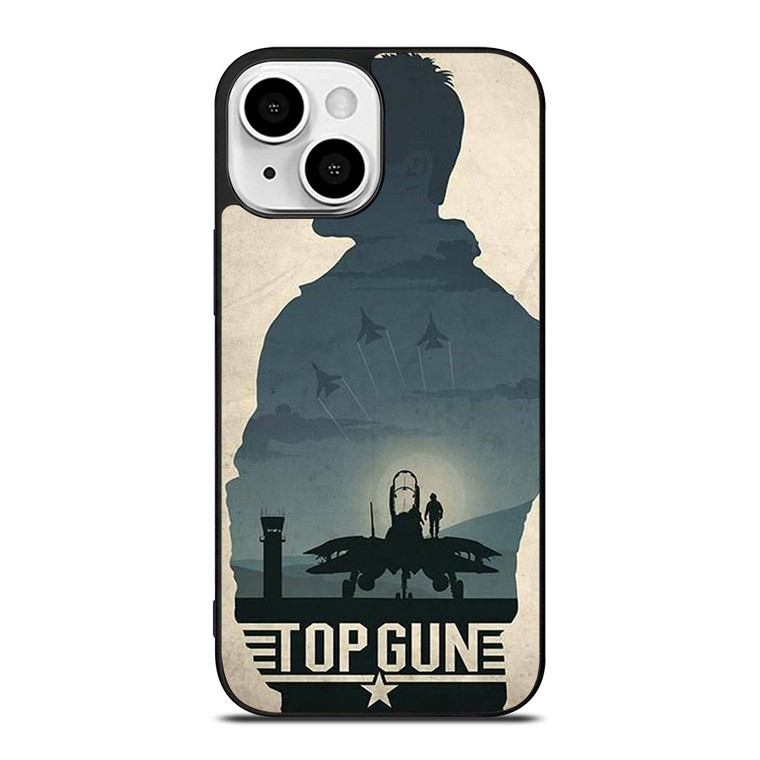 TOP GUN MAVERICKS TOM CRUISE SILHOUETTE iPhone 13 Mini Case Cover