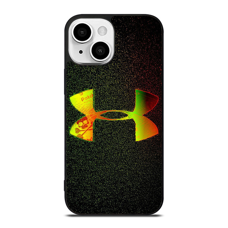 UNDER ARMOUR YELLOW LOGO iPhone 13 Mini Case Cover