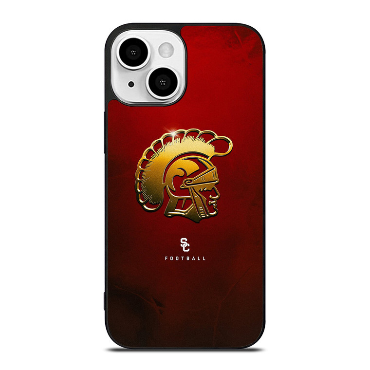 USC TROJANS FOOTBALL ICON iPhone 13 Mini Case Cover USC TROJANS FOOTBALL ICON iPhone 13 Mini Case Cover