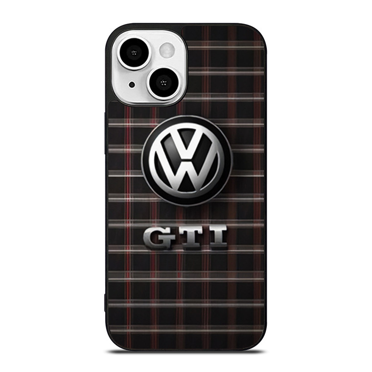 VW VOLKSWAGEN GTI METAL EMBLEM iPhone 13 Mini Case Cover
