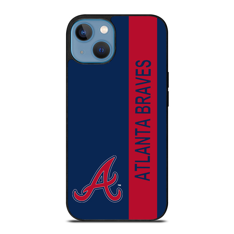 ATLANTA BRAVES BASEBALL STRIPE SYMBOL iPhone 13 Case Cover