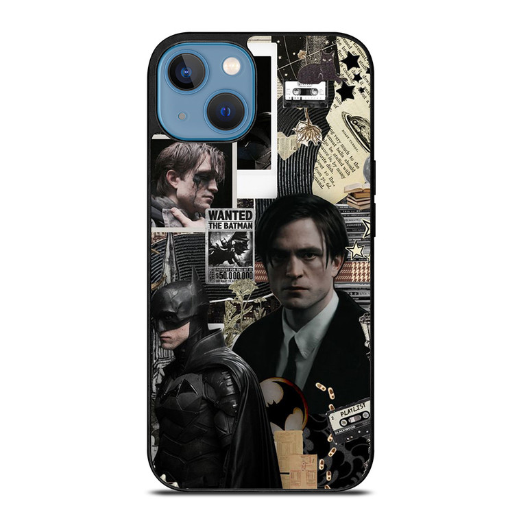 BATMAN ROBERT PATTINSON COLLAGE iPhone 13 Case Cover