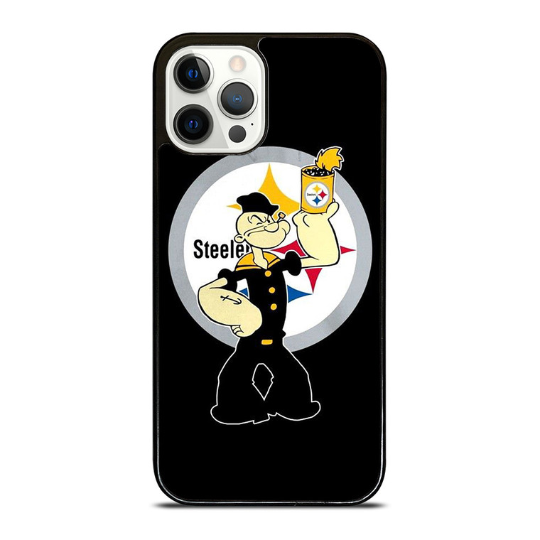 PITTSBURGH STEELERS FOOTBALL POPEYE CARTOON  iPhone 12 Pro Case Cover