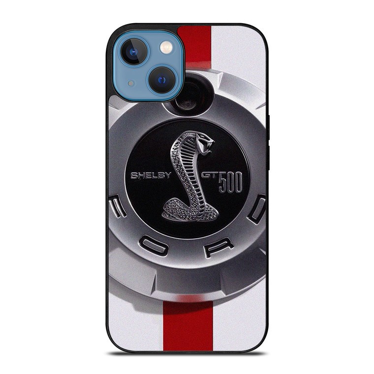 FORD MUSTANG SHELBY GT 500 STRIPE EMBLEM iPhone 13 Case Cover