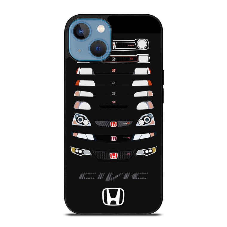 HONDA CIVIC GRILL REVOLUTION iPhone 13 Case Cover