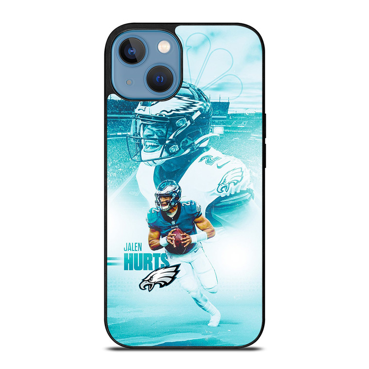 JALEN HURTS PHILADELPHIA EAGLES FOOTBALL iPhone 13 Case Cover