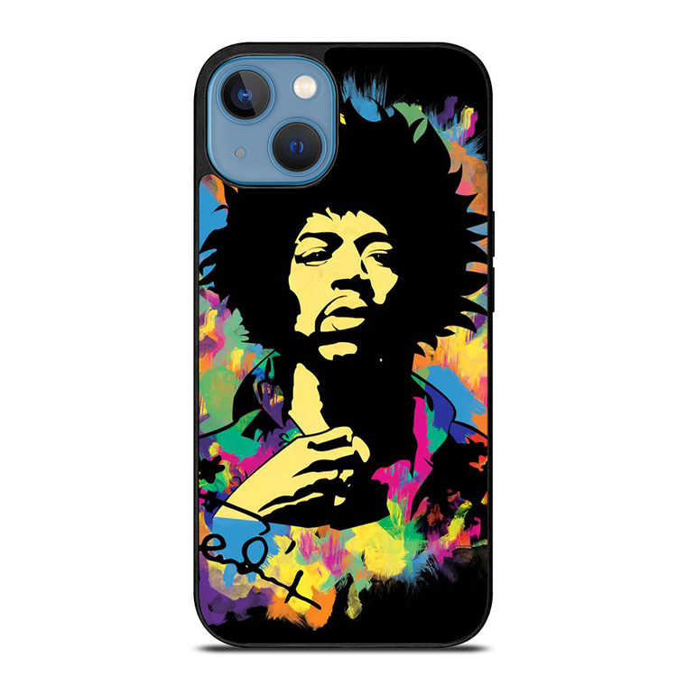 JIMI HENDRIX GUITARIST ART iPhone 13 Case Cover