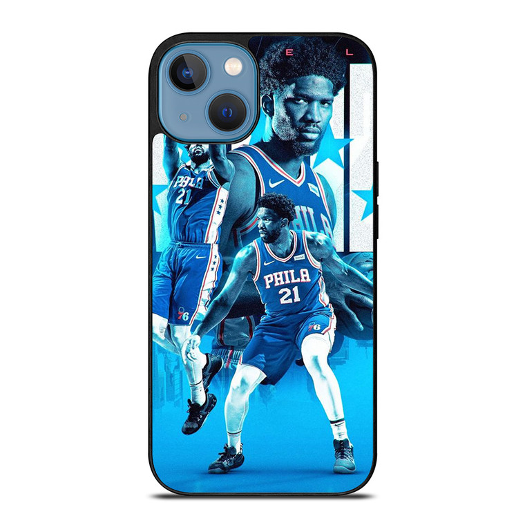 JOEL EMBIID PHILADELPHIA SIXERS ART iPhone 13 Case Cover