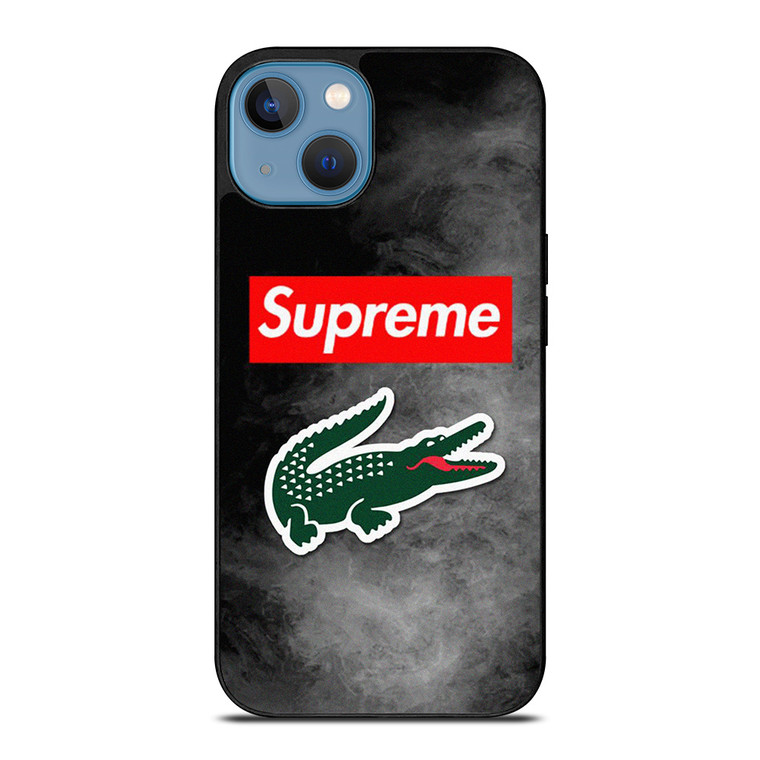 LACOSTE X SUPREME LOGO iPhone 13 Case Cover