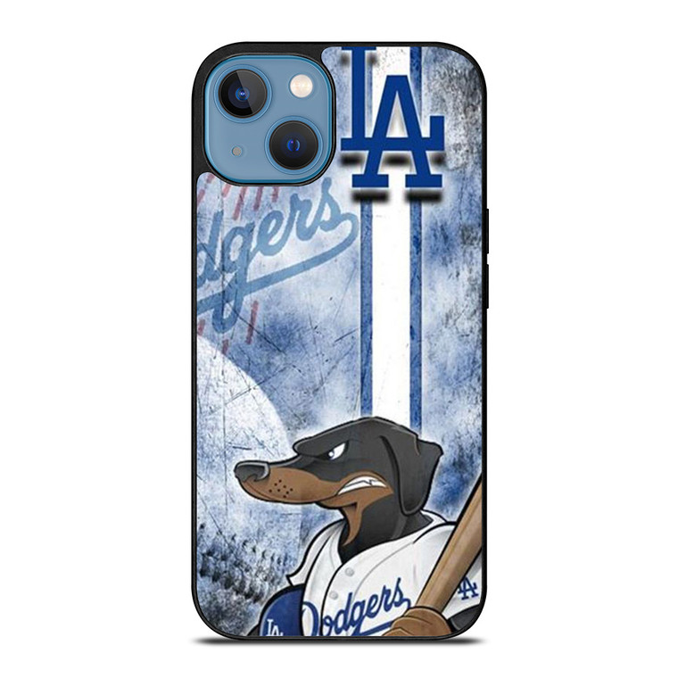 LOS ANGELES BASEBALL DOG MASCOT iPhone 13 Case Cover
