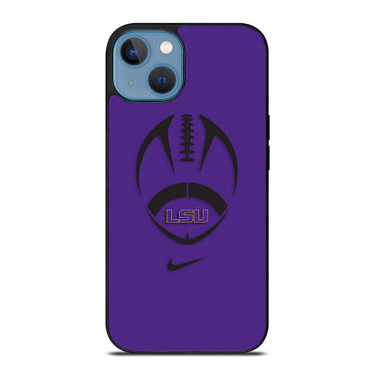 LSU TIGERS FOOTBALL NIKE SYMBOL iPhone 13 Case Cover