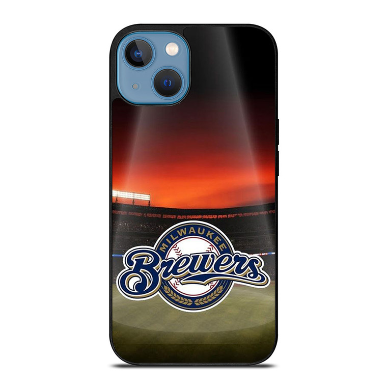 MILWAUKEE BREWERS BASEBALL ARENA iPhone 13 Case Cover MILWAUKEE BREWERS BASEBALL ARENA iPhone 13 Case Cover