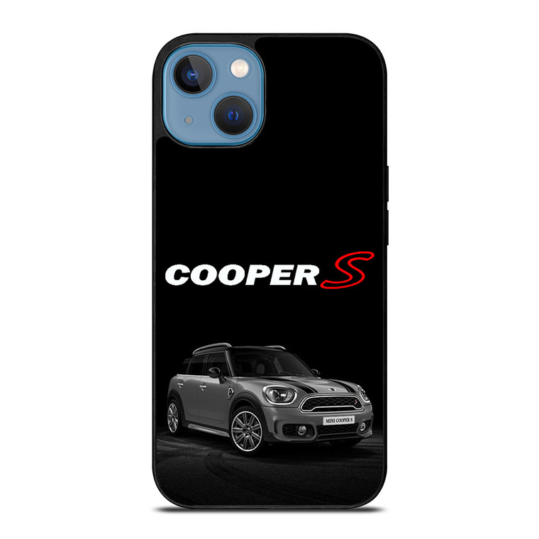 MINI COOPER S BLACK LOGO iPhone 13 Case Cover MINI COOPER S BLACK LOGO iPhone 13 Case Cover