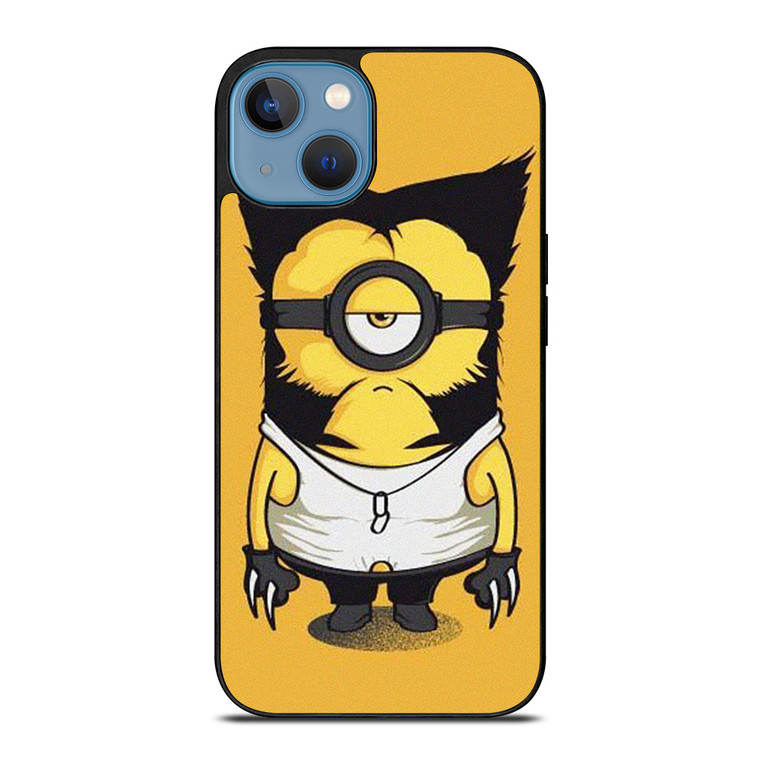 MINION WOLVERINES CARTOON iPhone 13 Case Cover MINION WOLVERINES CARTOON iPhone 13 Case Cover