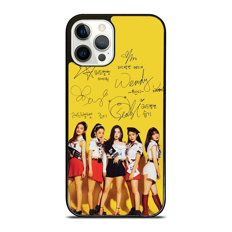 RED VELVET ALL MEMBER SIGNATURE  iPhone 12 Pro Case Cover