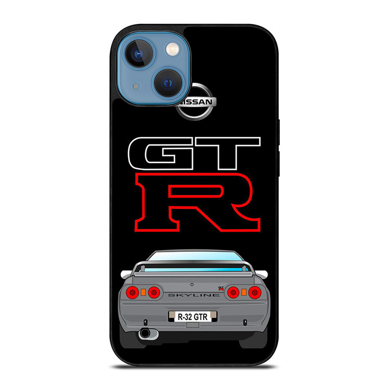 NISSAN GTR SKYLINE VECTOR iPhone 13 Case Cover