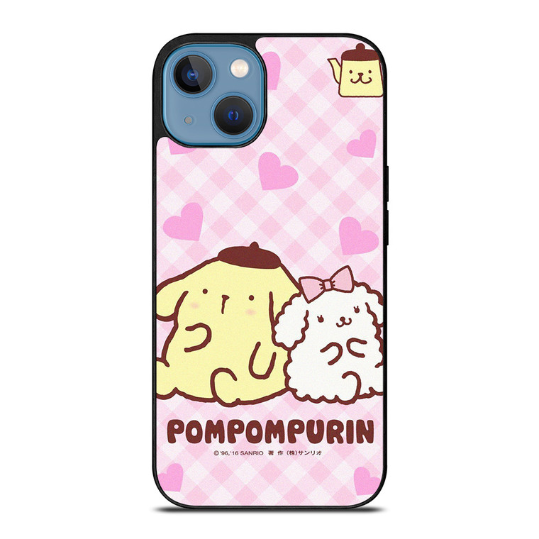 POMPOMPURIN PINK ANIME iPhone 13 Case Cover