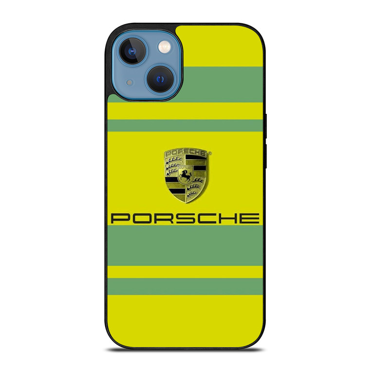 PORSCHE GREEN EMBLEM iPhone 13 Case Cover