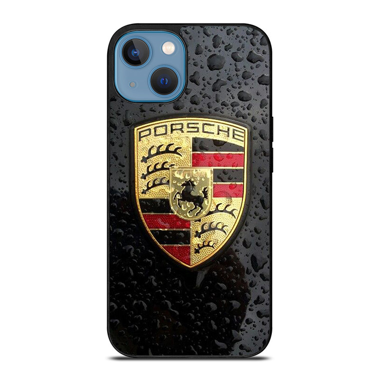 PORSCHE WET EMBLEM iPhone 13 Case Cover