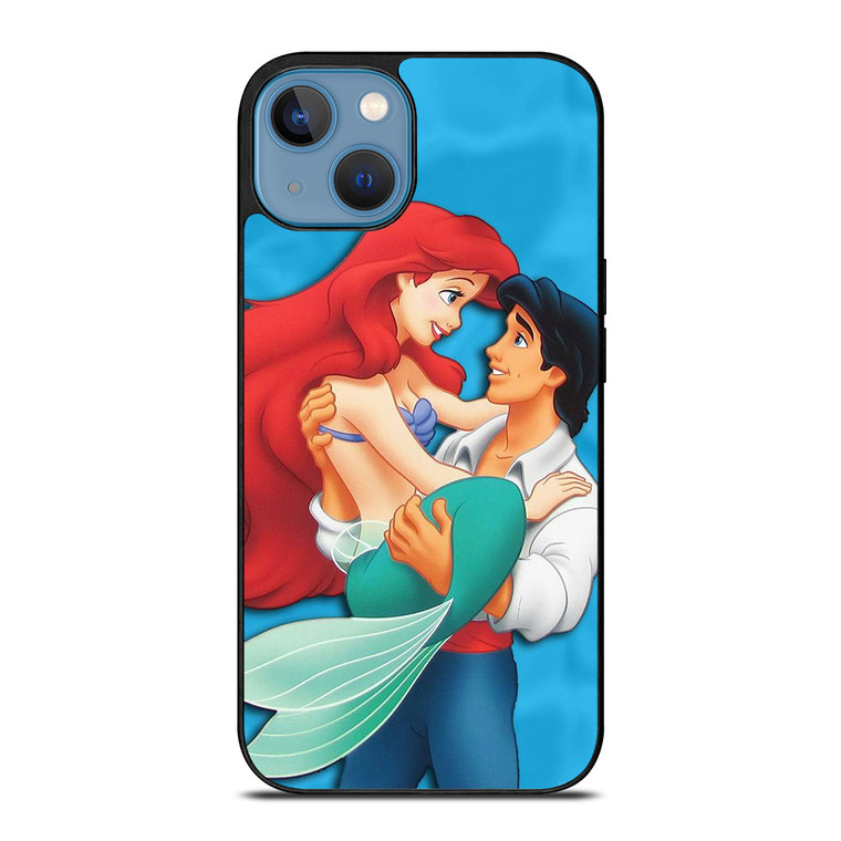 PRINCE ERIC AND PRINCESS ARIEL CARTOON DISNEY iPhone 13 Case Cover