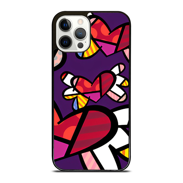 ROMERO BRITTO LOVE BUTTERFLY  iPhone 12 Pro Case Cover
