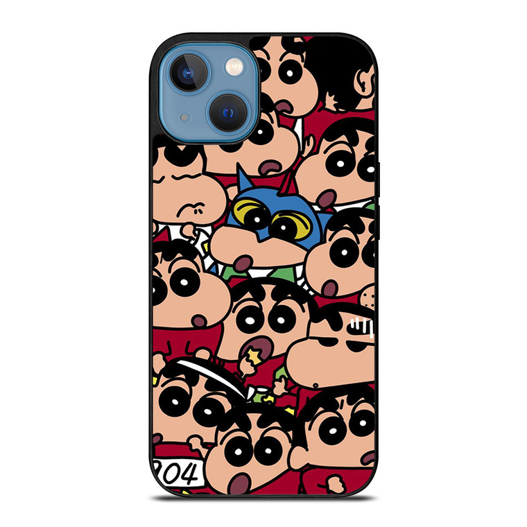SHINCHAN CARTOON COLLAGE iPhone 13 Case Cover