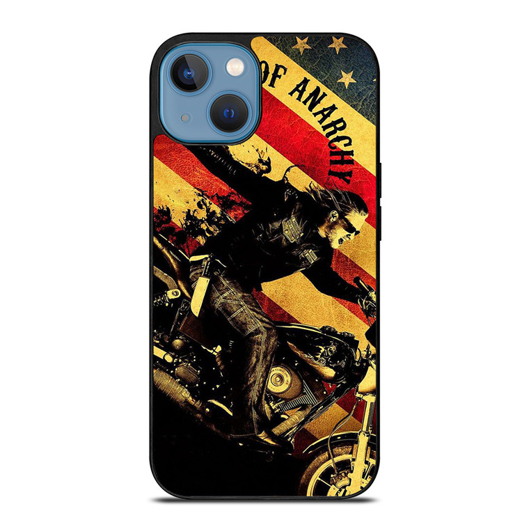 SONS OF ANARCHY USA LOGO iPhone 13 Case Cover