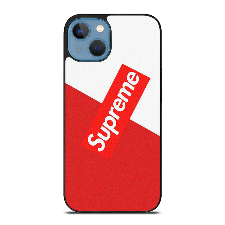 SUPREME SLICED LOGO iPhone 13 Case Cover SUPREME SLICED LOGO iPhone 13 Case Cover