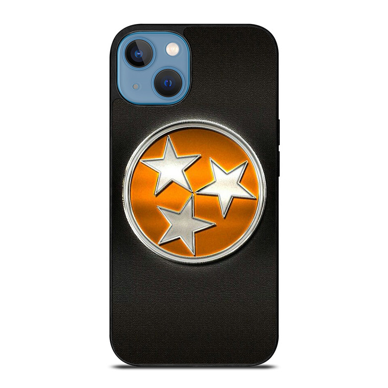 TENNESSEE VOLUNTEERS EMBLEM METAL iPhone 13 Case Cover