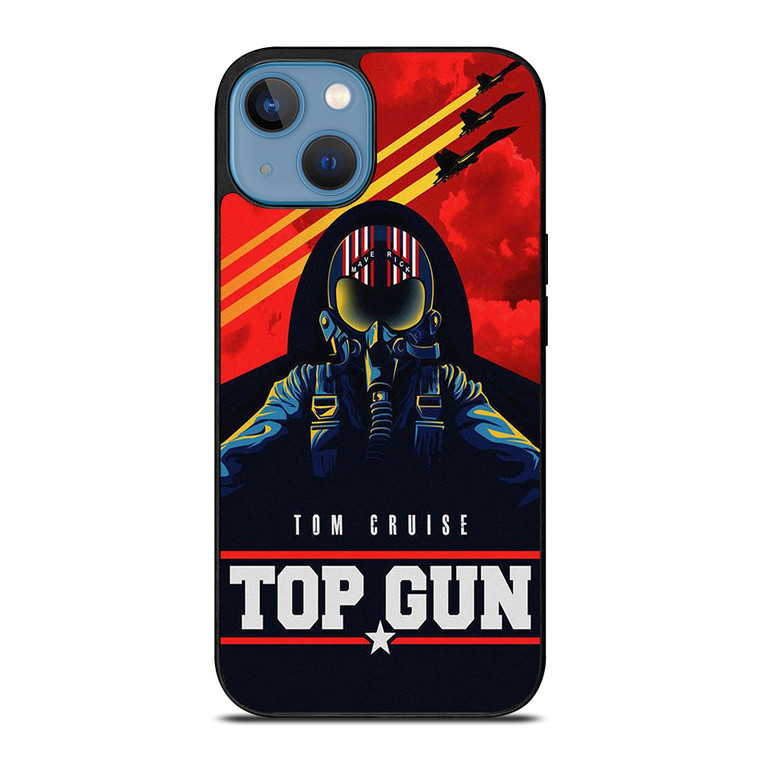 TOM CRUISE TOP GUN MAVERICK ART iPhone 13 Case Cover TOM CRUISE TOP GUN MAVERICK ART iPhone 13 Case Cover