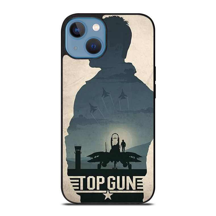 TOP GUN MAVERICKS TOM CRUISE SILHOUETTE iPhone 13 Case Cover TOP GUN MAVERICKS TOM CRUISE SILHOUETTE iPhone 13 Case Cover
