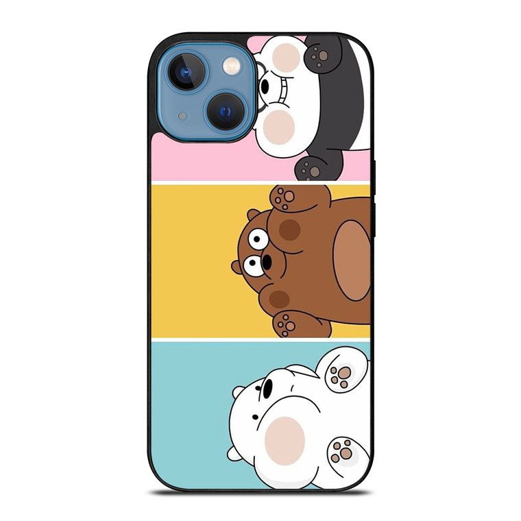 WE BARE BEARS CUTE COLLAGE iPhone 13 Case Cover