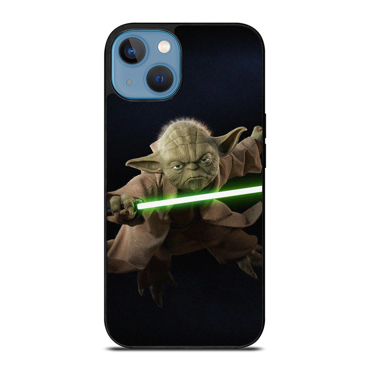 YODA STAR WARS LIGHTSABER iPhone 13 Case Cover YODA STAR WARS LIGHTSABER iPhone 13 Case Cover