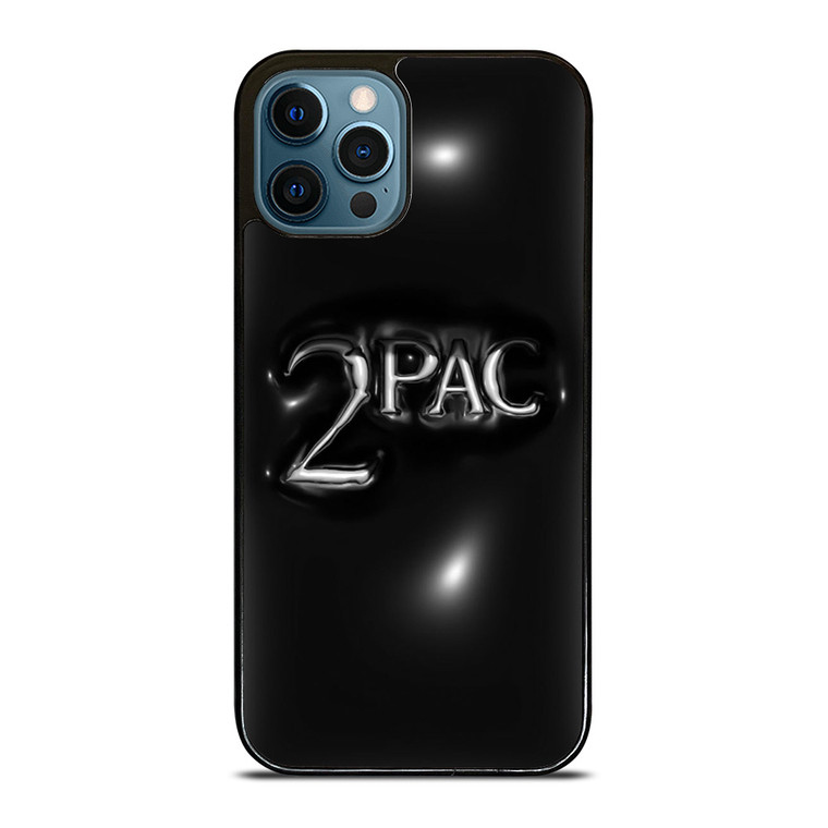 2PAC SHAKUR RAPPER 3D LLOGO iPhone 12 Pro Max Case Cover