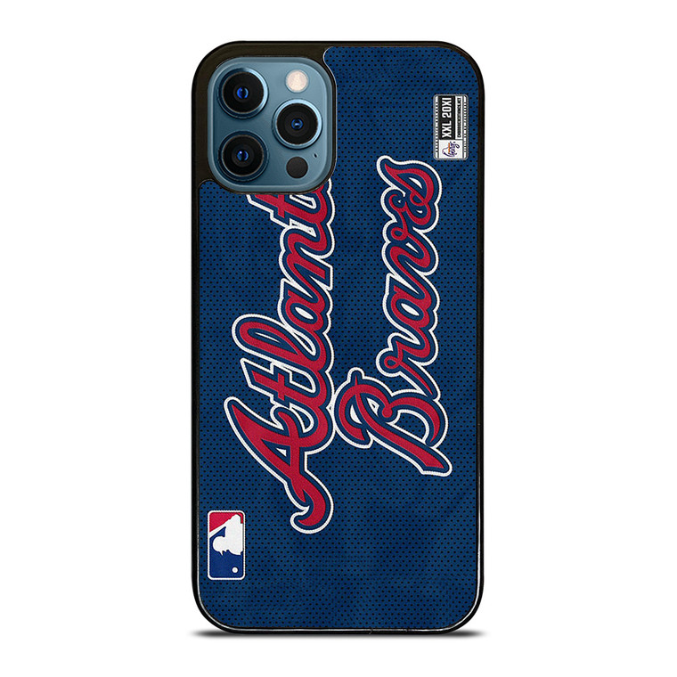 ATLANTA BRAVES BASEBALL KIT EMBLEM iPhone 12 Pro Max Case Cover