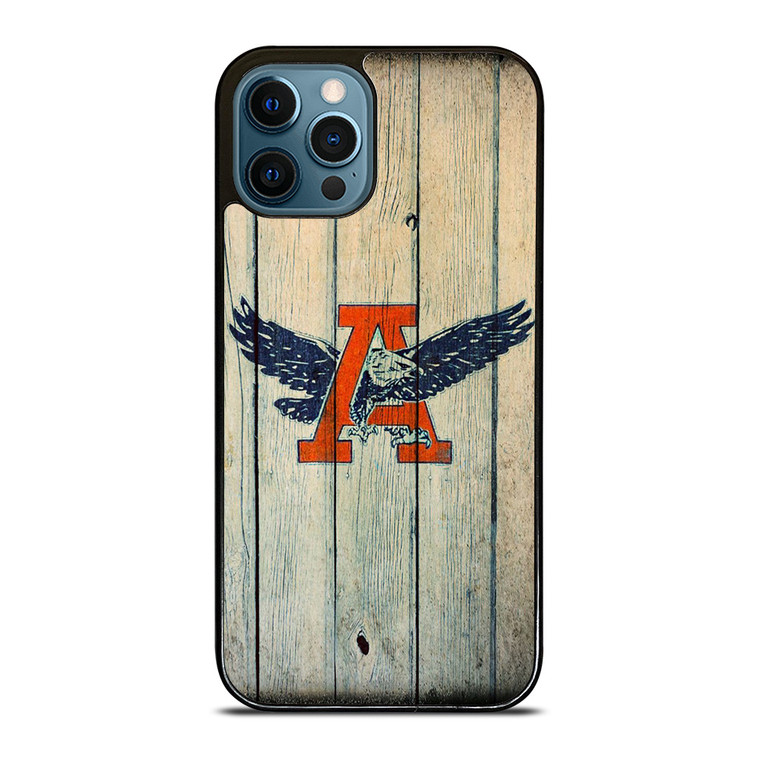 AUBURN TIGERS WOOD LOGO iPhone 12 Pro Max Case Cover