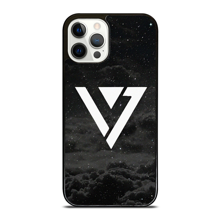 SEVENTEEN BLACK SKY LOGO  iPhone 12 Pro Case Cover
