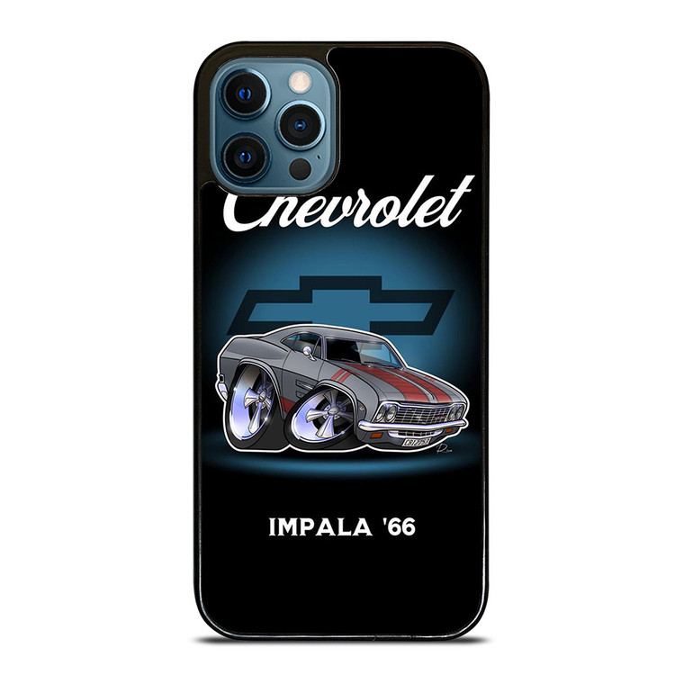 CHEVROLET IMPALA 66 CARTOON iPhone 12 Pro Max Case Cover