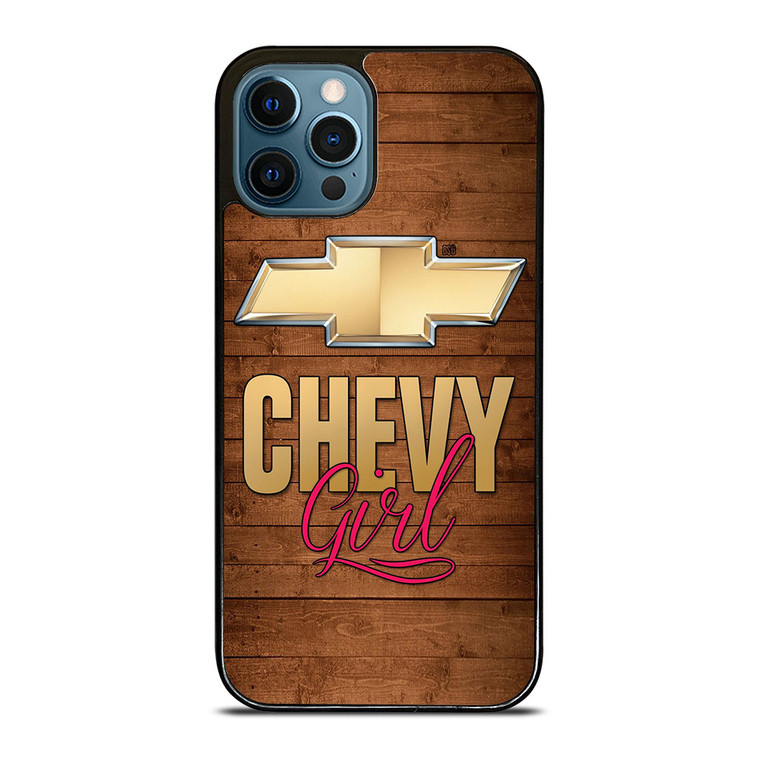 CHEVY GIRL WOOD LOGO iPhone 12 Pro Max Case Cover