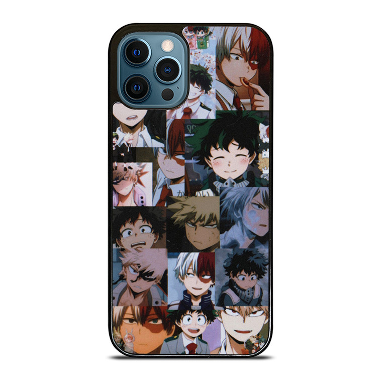 DEKU TODOROKI BAKUGO MY HERO ACADEMIA COLLAGE iPhone 12 Pro Max Case Cover