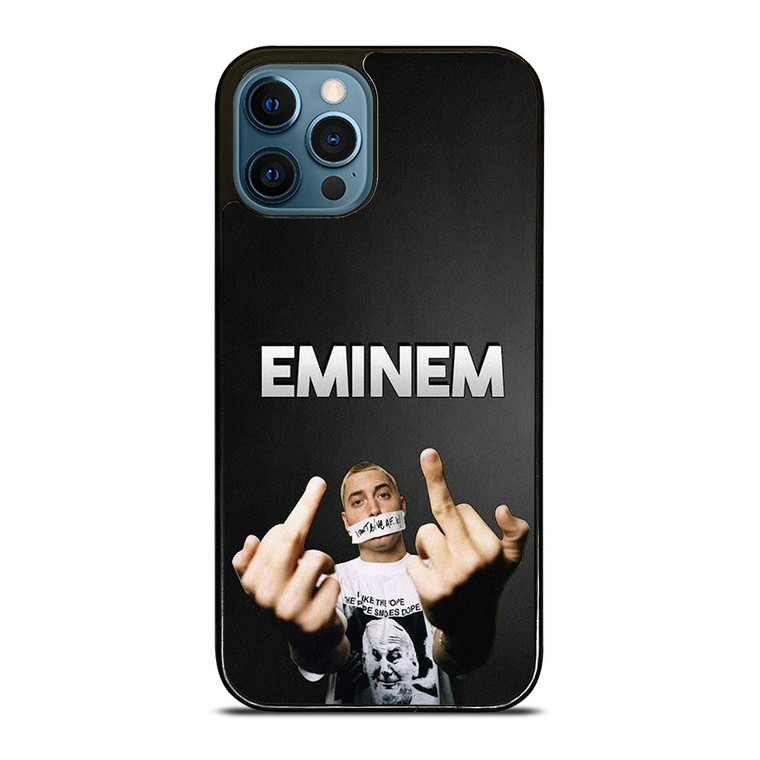 EMINEM RAPPER FUCK SIGN iPhone 12 Pro Max Case Cover