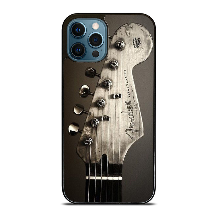 FENDER STRATOCASTER HEADSTOCK GUITAR iPhone 12 Pro Max Case Cover
