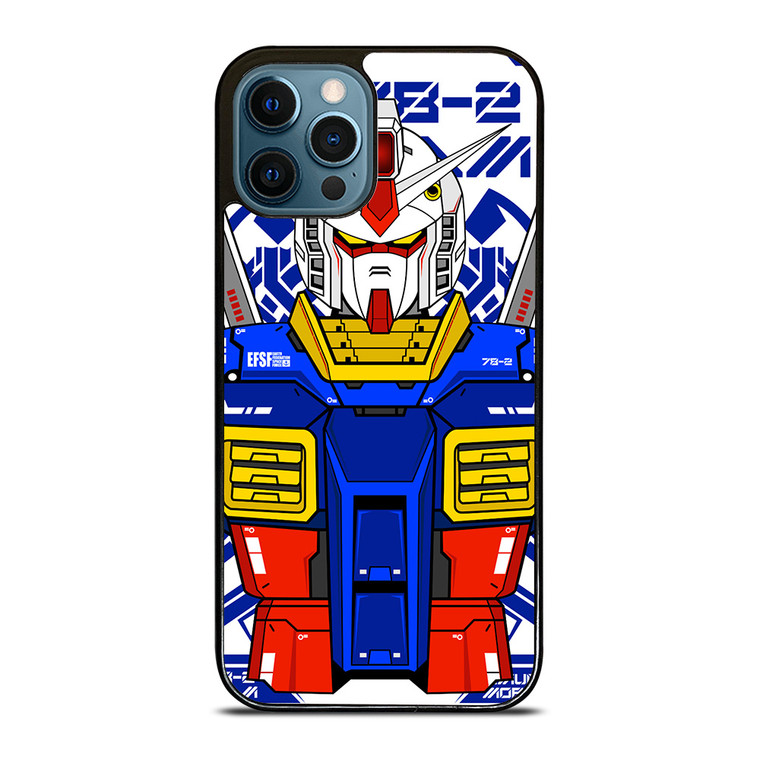 GUNDAM RX 78-2 ANIME ROBOT iPhone 12 Pro Max Case Cover