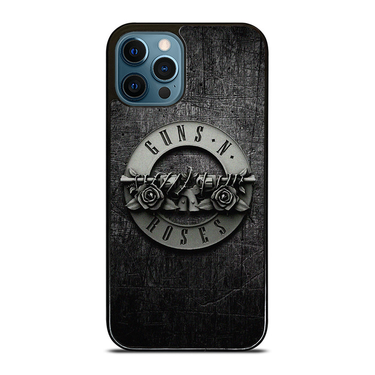 GUNS N ROSES METAL LOGO iPhone 12 Pro Max Case Cover