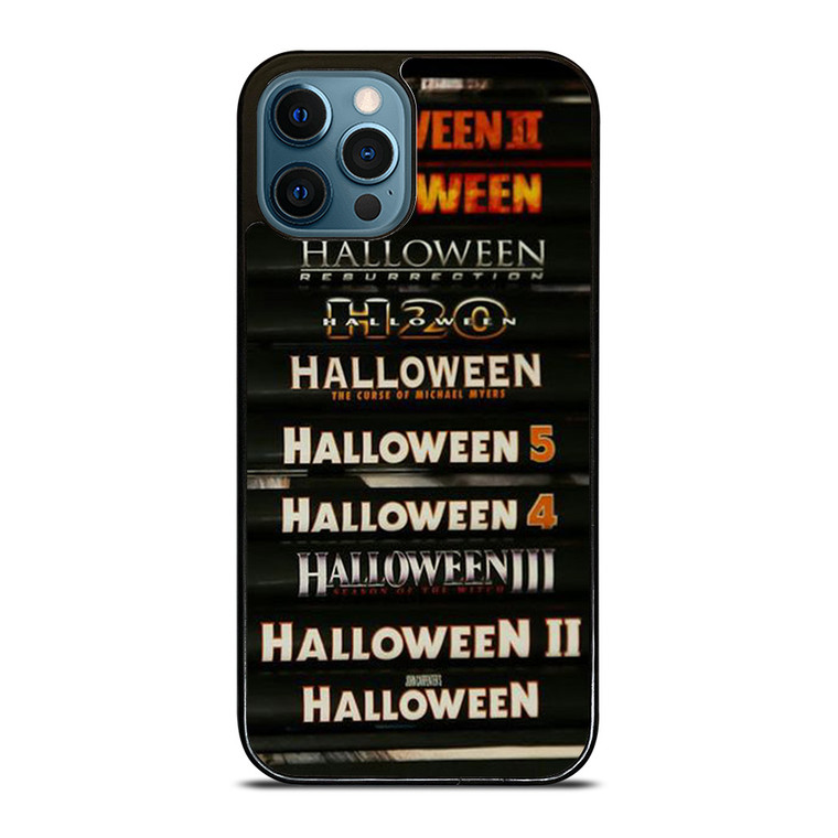 HALLOWEEN MOVIE BLU RAY COLLECTION iPhone 12 Pro Max Case Cover