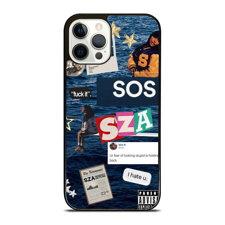 SZA SOS ALBUM COLLAGE  iPhone 12 Pro Case Cover